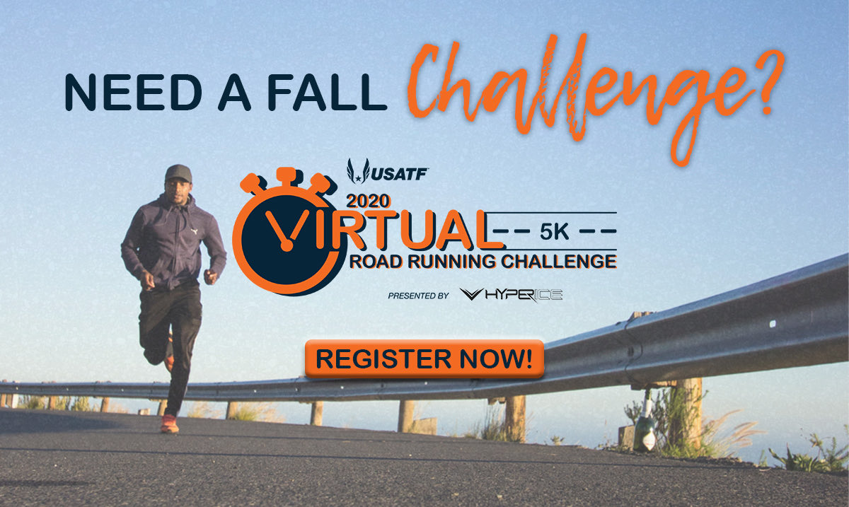 usatf's tweet photo. There’s still time to challenge yourself with the 2020 @HypericeUSA 5k Virtual Road Running Challenge!
All registrants receive a $50 Hyperice gift card. #USATFvirtual
➡️: https://t.co/kKHIxDfQsu… https://t.co/D2IF6Vg6x5