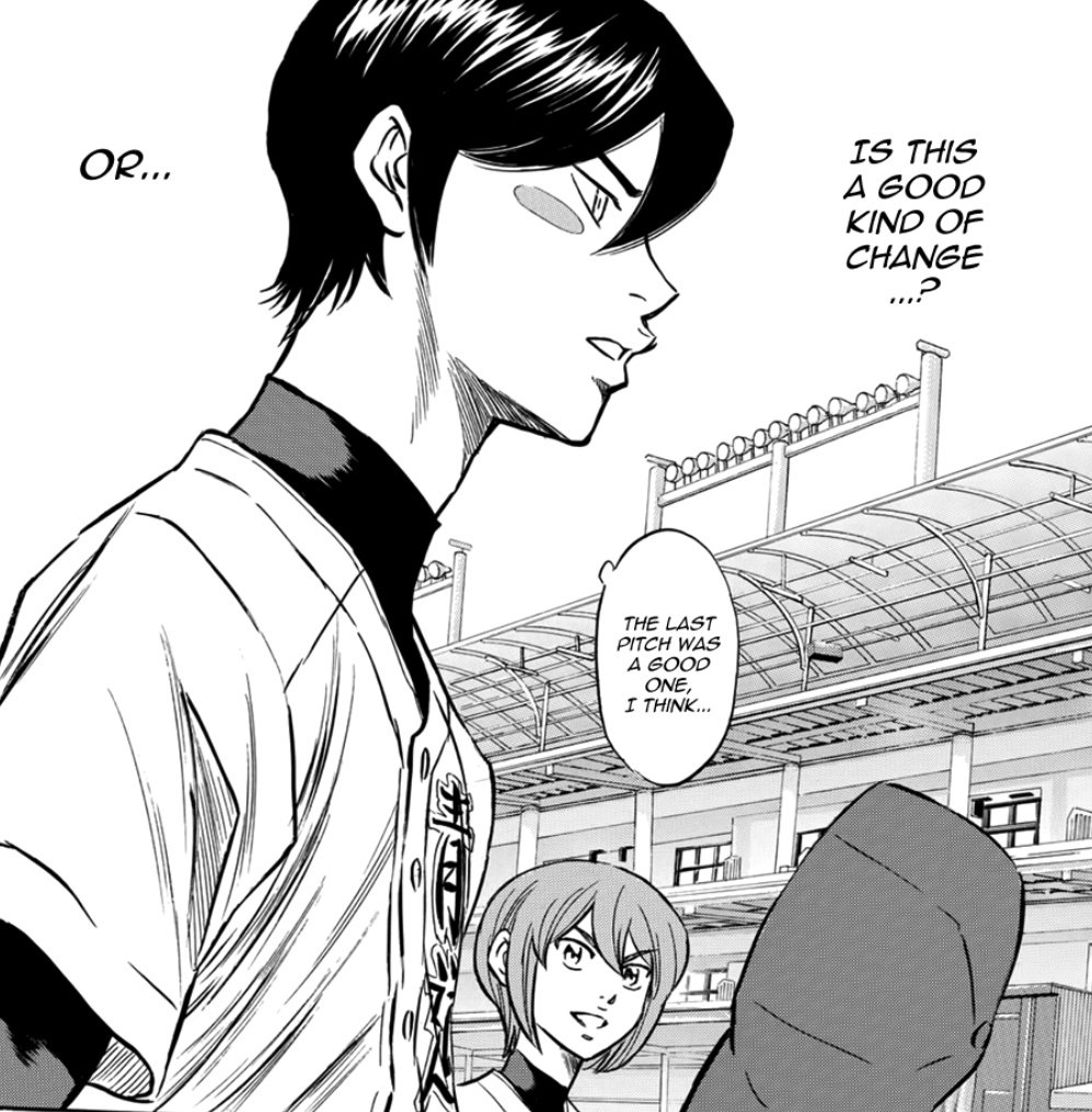 when daiya charas blush like this >>>esp furuya whose face remains the same skdksksk