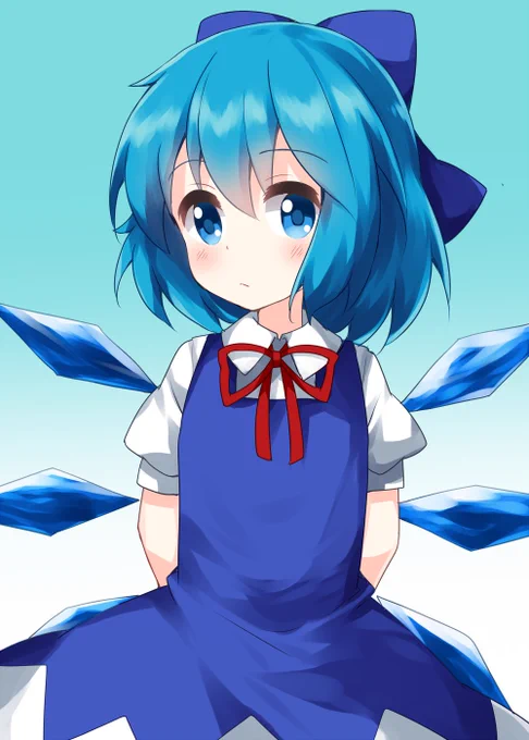 #深夜の真剣お絵描き60分一本勝負 チルノ 