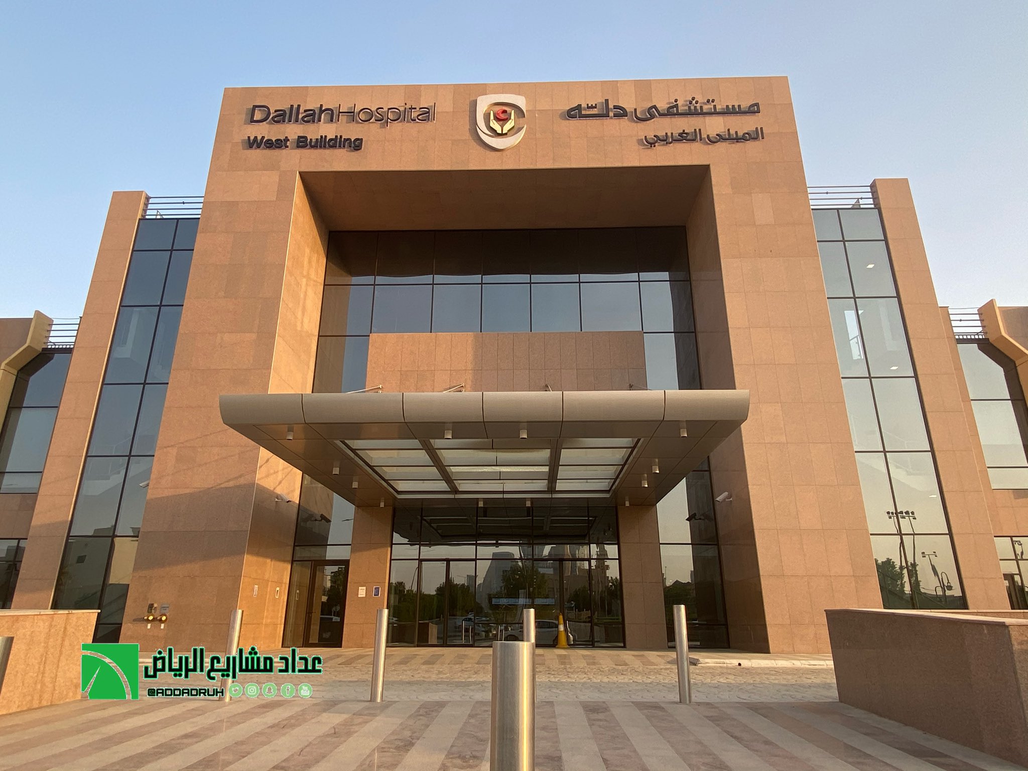 عداد مشاريع الرياض على تويتر قريباً افتتاح المبنى الغربي لمستشفى دله النخيل المكون من 155 غرفة خاصة و65 عيادة، ولم يبق سوى موافقة رسمية من الشؤون الصحية https T Co 56svfuyzet