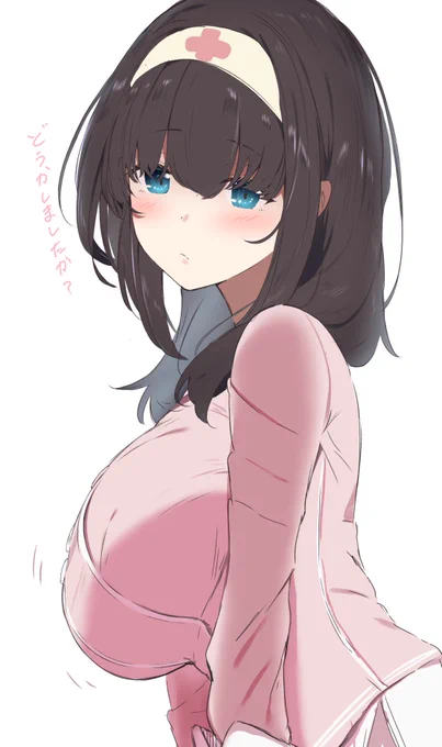 看護師文香さんにみてもらいたい #鷺沢文香 