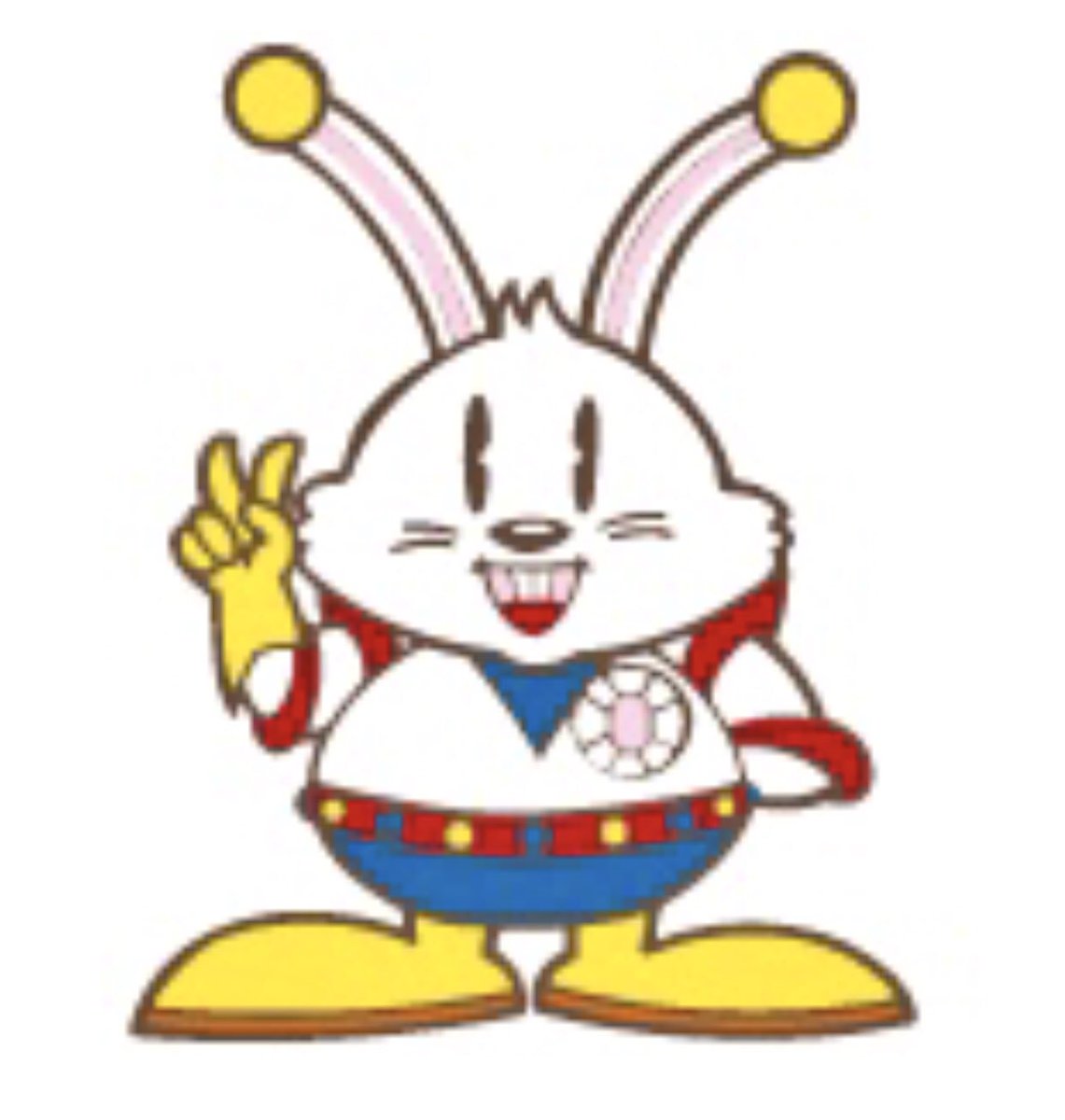 mondomascots's tweet image. Robbit the robot rabbit is the mascot of Japan’s Warabekan Toy Museum.
