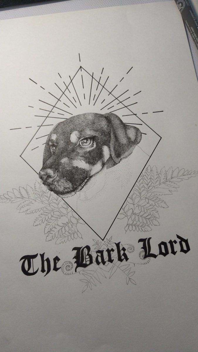 lettygraphy's tweet photo. Ça commence à prendre forme 😁😁

#stippling #pointillism #dog #dogportrait #drawing #sketch #dotwork #blackdots https://t.co/hvV9gys5kU