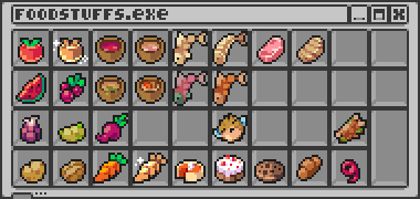 Taking a short break to catch up on all the schoolwork I've  been neglecting. But before I go, I'll leave my progress on edible MC items. 

#Pixelart #Minecraft #ドット絵