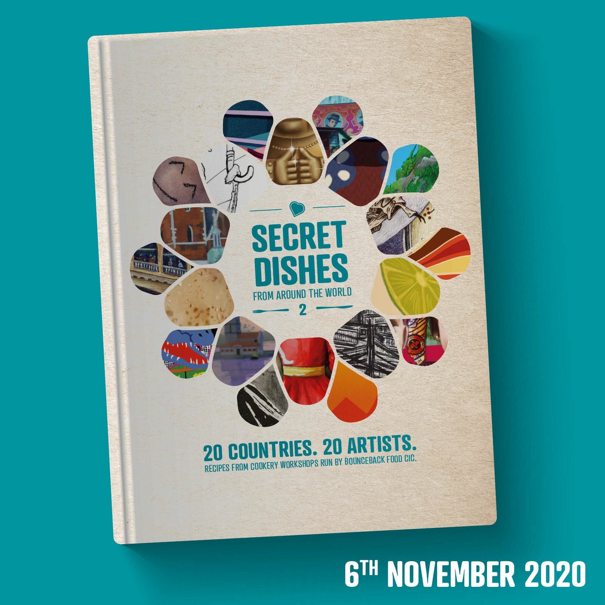 BouncebackFood's tweet image. 20 countries. 20 artists. Secret Dishes From Around the World 2 🌍

Pre-order your first edition copy of our next fundraising recipe book and support the development of our community cookery school:

ow.ly/7QwR50zG677

#SocialEnterprise #BuySocial #GiftIdeas