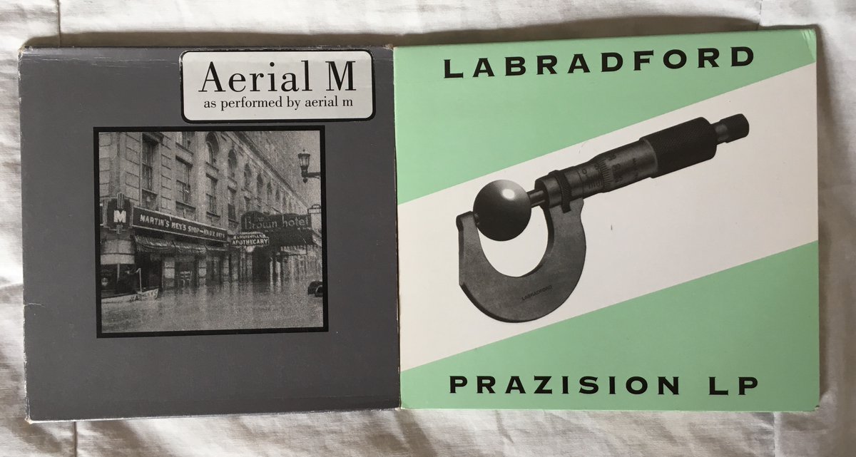 Fliesarespies's tweet image. Couple of 90's post-rock gems I found in @Musicandvideoex and @flashbacklondon this weekend... 

I'm on a bit of a spree at the moment - what record shops should I check out??

x Chris x

#aerialm #Labradford #postrock #instrumental #ambient #cds #recordshop #davidpajo #slint