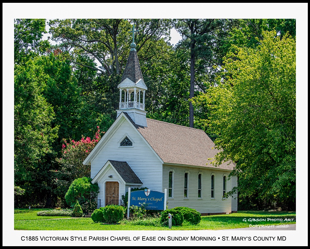 CuratorOfTheBay's tweet photo. Historical Maryland Churches

C1885 #Victorian style #Episcopal #church, originally part of the Parish of William and Mary representing the 2nd #Chapel of #Ease in southern St. Mary's County #Maryland - the first C1857, depicted on this last #Sunday morning of the #Summer,

Glenn https://t.co/NexxoFu7YG