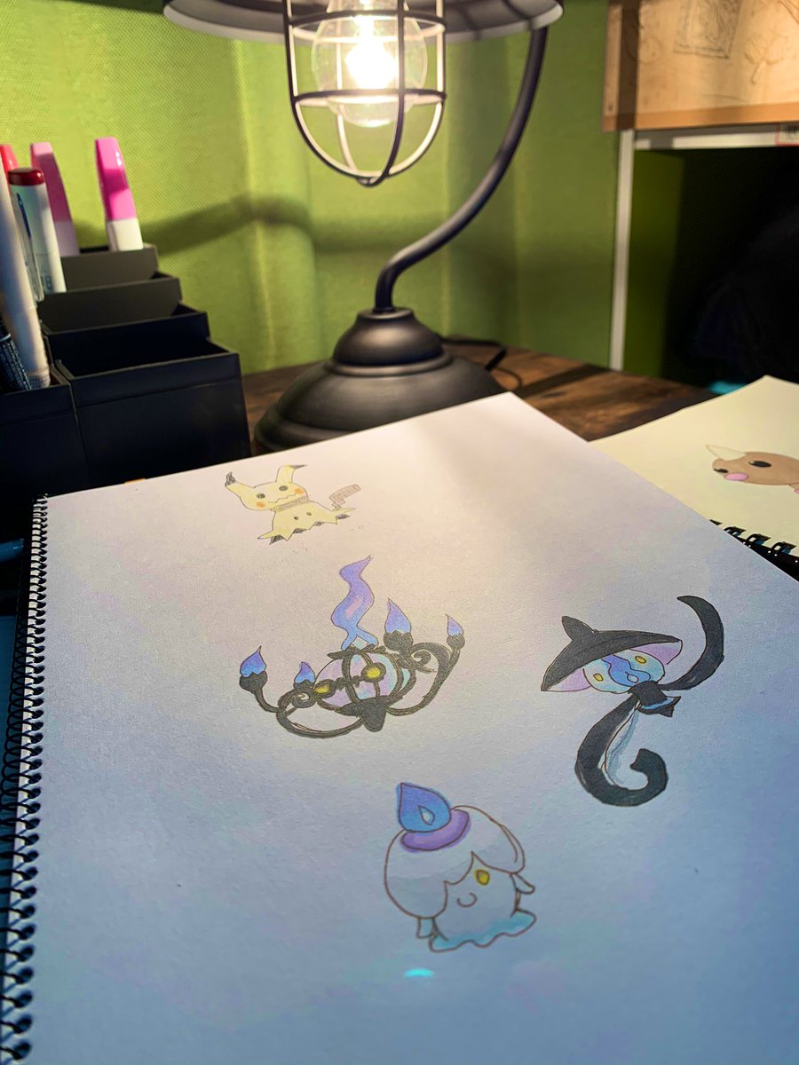 ユフィ V Twitter シャンデラとかヒトモシ 個人的に好きだったから久しぶりに描いてみた そしてランプラーみたいなランプ買っちゃった笑 ポケモン イラスト好きな人と繋がりたい ヒトモシ めっちゃ 可愛い シャンデラー は めちゃくちゃかっこいい