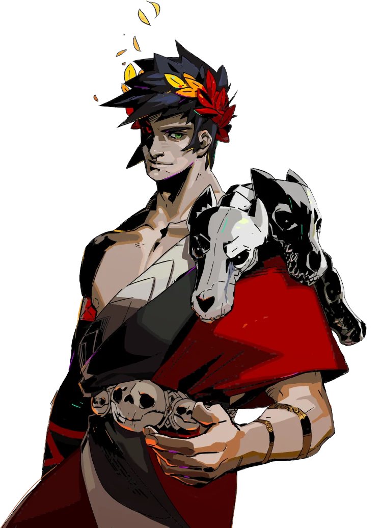 Zagreus: - You say you like bad boys but don't want your feelings hurt- Intro-level himbosexual- You want swords and jaw-lines that can cut diamonds