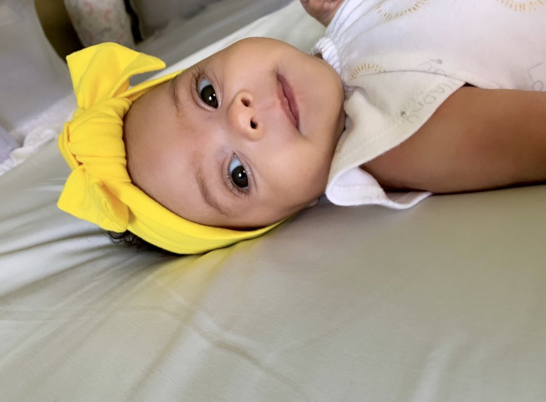 PaigeyyRebeccax's tweet photo. 2 months &amp; 2 days 💛
I’m so lucky that you’re mine, Little Luna 🌙

#DimplesonFleek https://t.co/6yzzv67QSJ
