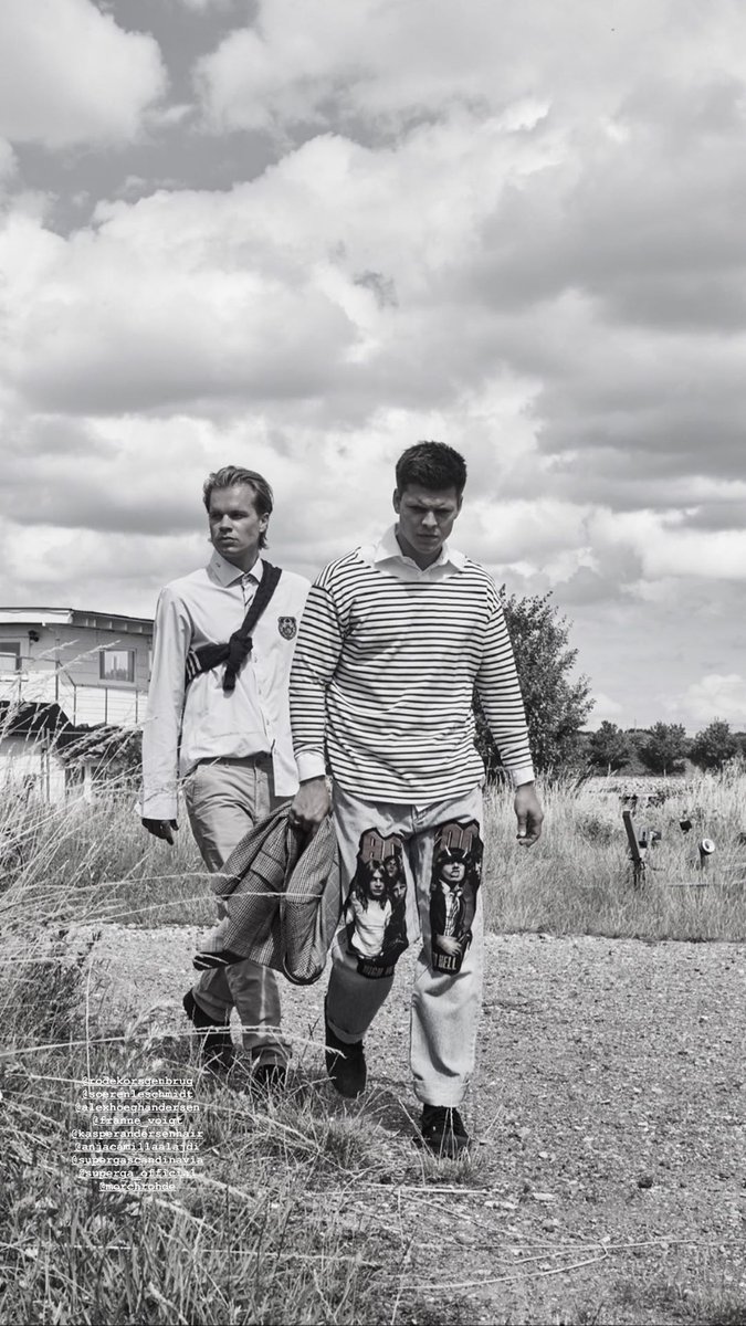 beinlausi_'s tweet photo. 📸 Alex and Søren photographed by Franne Voigt for a project in collaboration with Søren Le Schmidt and Rode Krøs https://t.co/RAJ9K8liIh