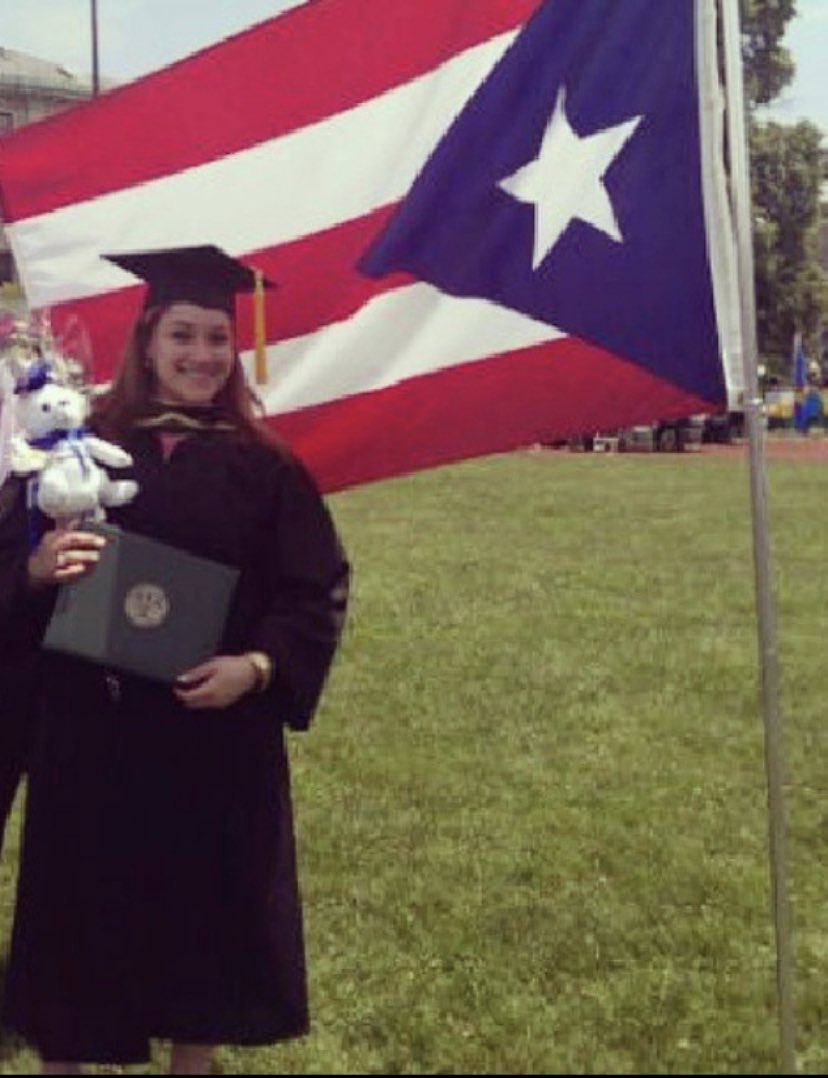 In honor of #HispanicHeritageMonth I’m sharing one of my accomplishments. Graduating with a 3.0 GPA and an associates degree from #BronxCommunityCollege Showing of my moms native flag  #NoStudentLoans