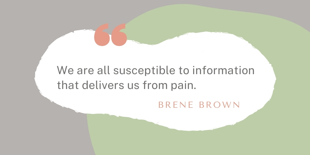 NarrativeEnnea's tweet photo. "We are all susceptible to information that delivers us from pain."
—Brené Brown #quote #wisdomweek #quoteoftheday #tne #enneaworld #enneagram #thenarrativeenneagram #pain https://t.co/6JbamzlhKq
