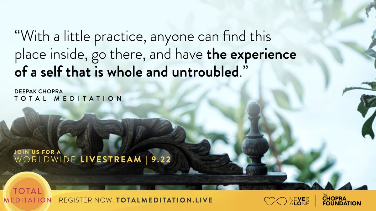 Deepak Chopra tweet media