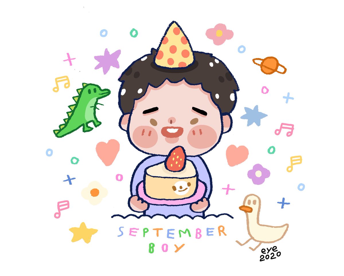 eyehippyy's tweet photo. สุขสันต์วันเกิดนะคับพี่เฉิน
รักคับ คิดถึงด้วยคับ 🎂🦖 https://t.co/6flTrTNt7U
