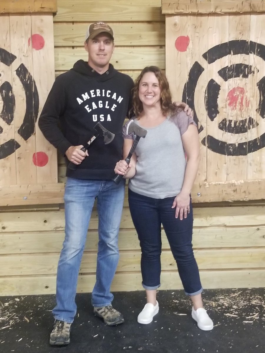 stumpyserie's tweet photo. We have the BEST customers!!! Thank you for spending part of your weekend with us. 🎯 We has so much fun!!
Family Day today from 2-5pm. 13yrs and older with parent. Reserve online or give us a call.
#awesomecustomers #weekendfun #thingstodoinEriePa #axethrowing https://t.co/4s8Z9o1wti