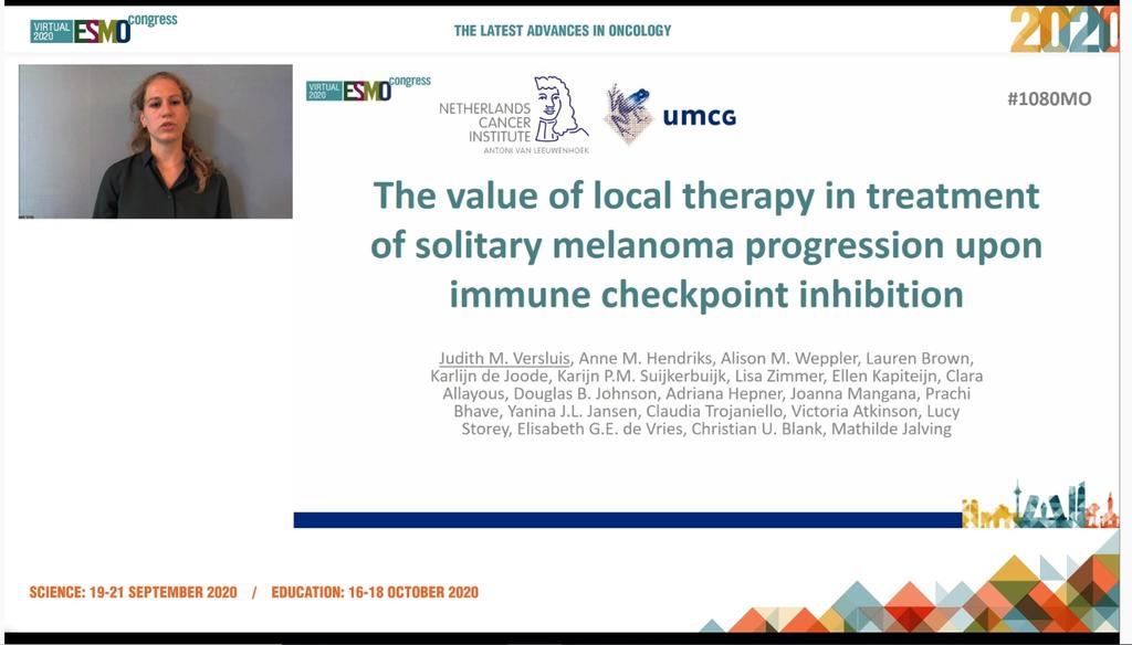 Adriana Hepner (@adrianahepner) on Twitter photo Another great data on ICI resistant advanced #melanoma I had the pleasure to collaborate with during my fellowship <a href="/MelanomaAus/">Melanoma Institute Australia</a> 👀 Mini Oral Session #ESMO20 Another great data on ICI resistant advanced #melanoma I had the pleasure to collaborate with during my fellowship <a href="/MelanomaAus/">Melanoma Institute Australia</a> 👀 Mini Oral Session #ESMO20