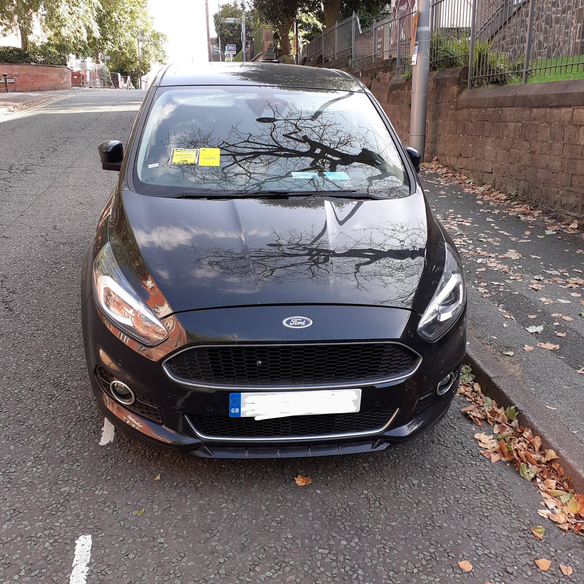 My first photocopied disabled badge being used in #Nottingham, for the start of the new university term, PCN Served, please don't try this to get free parking as you will be caught #StopMisuse #BlueBadge #RespectTheBadge