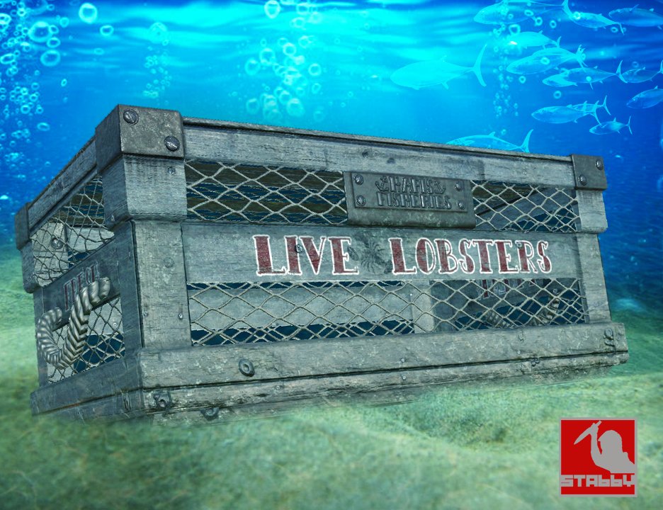Horrorview's tweet photo. Okay, since I posted this early during a throwback to old stuff week, I'm re-promoting it now!! LOBSTAH TRAP BOX!!! Please...share, upvote, and favorite it if you dig it!! https://t.co/EwPeO2dQtV :)
@playrust #rustskins #skinsforrust #rustfishing #rustgame https://t.co/FoB16ncUKm