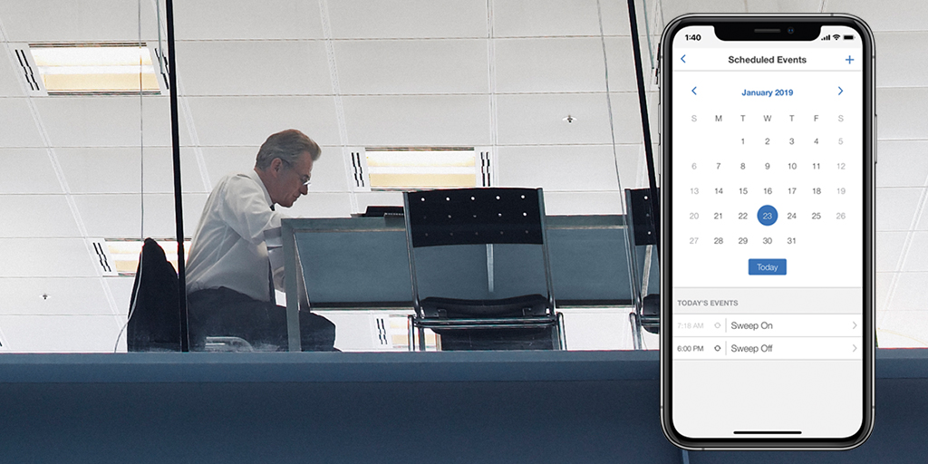 Lutron's tweet image. Go touchless – Tip #3: Program from a distance. With Vive Vue, you can program and adjust your #lighting from anywhere. Update at any time without adding to the number of people in a space. Learn more: bit.ly/2EDccRS
#GoTouchless #TouchlessTech