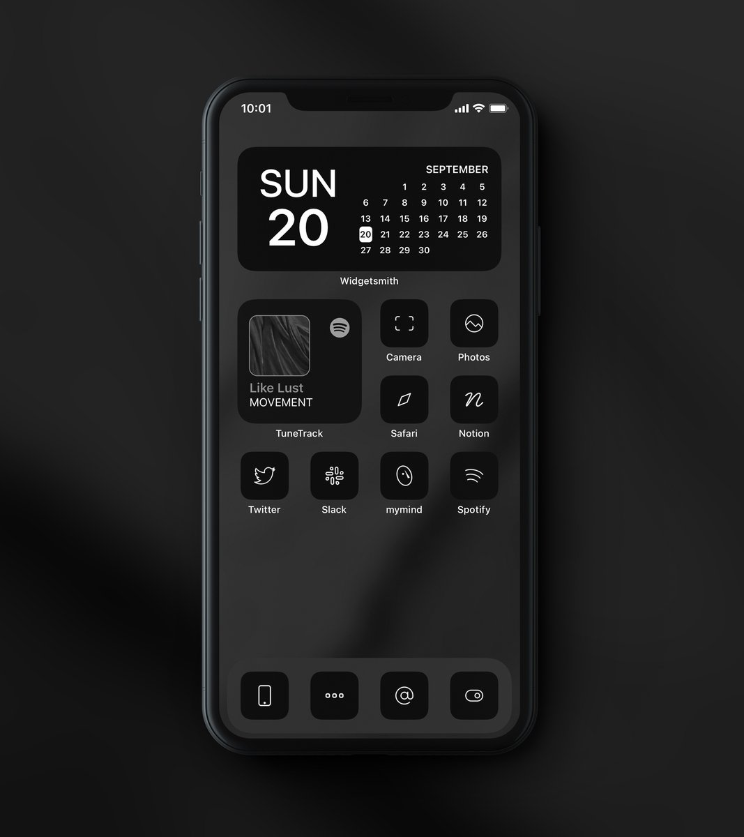 Black And White Ios 14 Home Screens - But the muted black and white