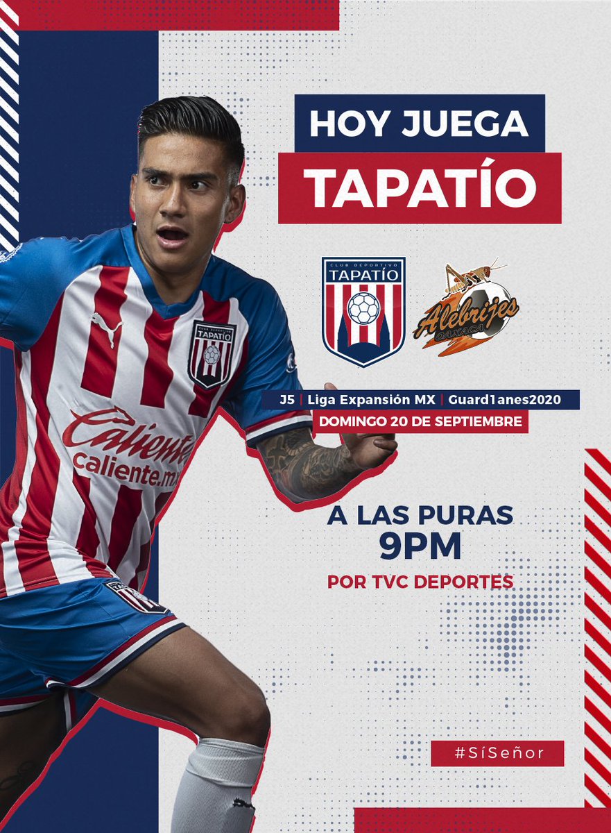 🎻🎺HOOOOY JUEEEGA EL TAPATÍOOOO🎻🎺

¡Vamooos, Rojiblancos!  ⚪️🔴

#SíSeñor