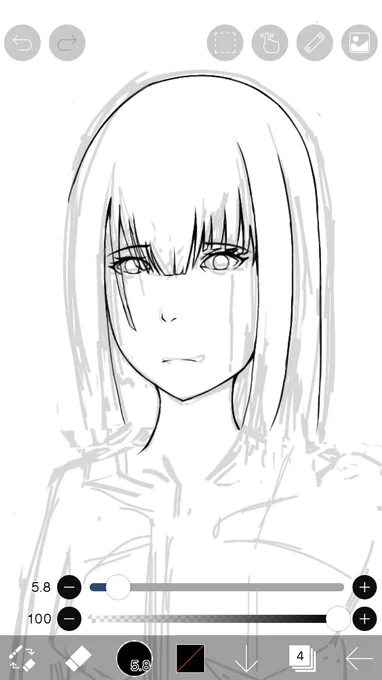 いいでしょ?全体のこのくらいでしかないけど……。
線画までの筆くっそ早くなってて成長感じる。 