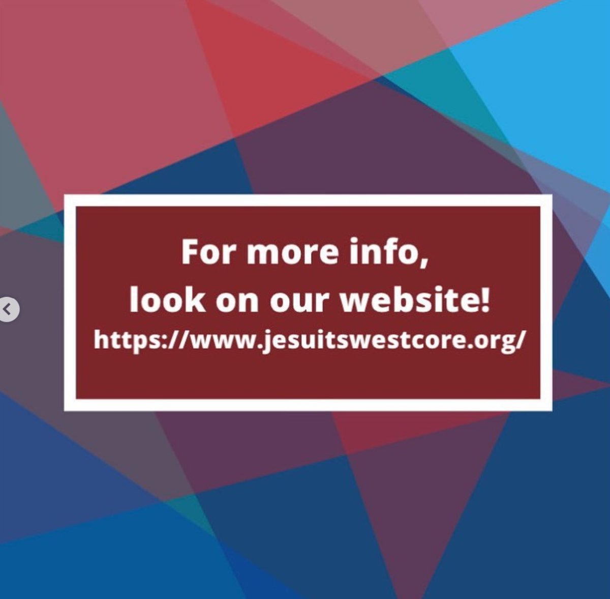 JesuitsWestCORE's tweet photo. Learn about why voting is important. Hear from students &amp; alumni from all over Jesuits West: Loyola High, Cristo Rey San Jose, Jesuit High, &amp; Bellarmine College Prep! Zoom Conference will be this upcoming Tuesday, September 22 at 6pm.  Register at https://t.co/dyr9UrHvx5 https://t.co/he5JGvlITa