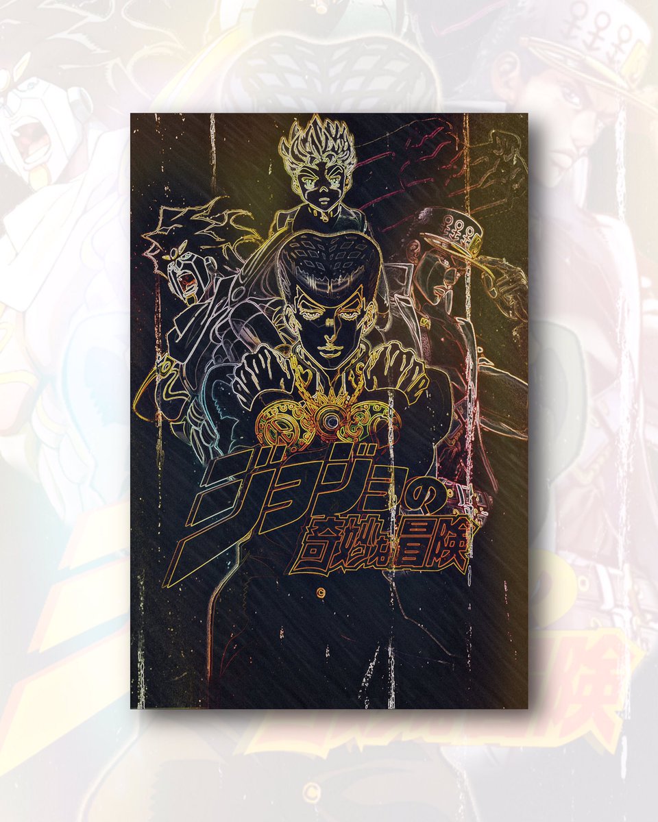 rockypxl's tweet image. JOJO POSTER MADE ON PICSART RT