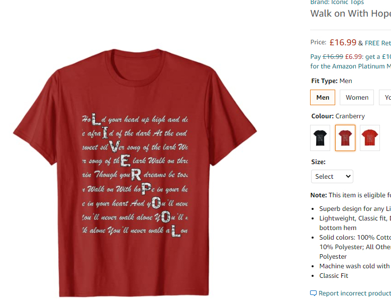 RBinout's tweet photo. With Hope in Your Heart t shirt now available on Amazon
#Liverpool #YNWA #LFC #LIVCHE @LFCHistoryShow @LiverpoolFF @lfcbuzztap
https://t.co/v3nf2YVz0L https://t.co/nMHZmgBFXW
