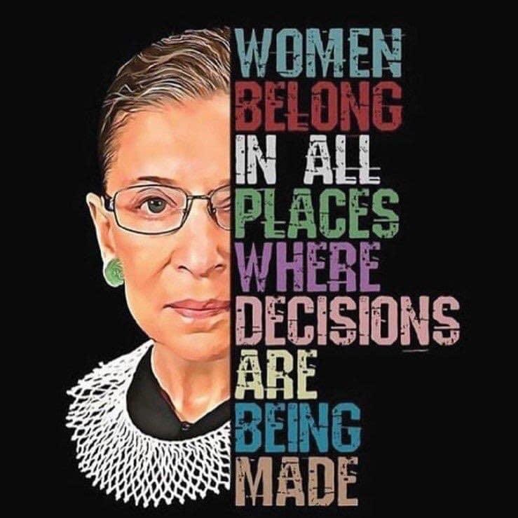 We are deeply saddened by the passing of Honorable Ruth Bader Ginsburg who has served for three decades on the US Supreme Court and was an inspiration and a true advocate for Women’s Rights, May her legacy live on and continue to inspire generations to come.