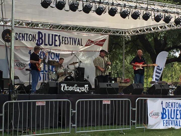 TxThose's tweet image. Those Guys TX Flashback to The Denton Blues Festival