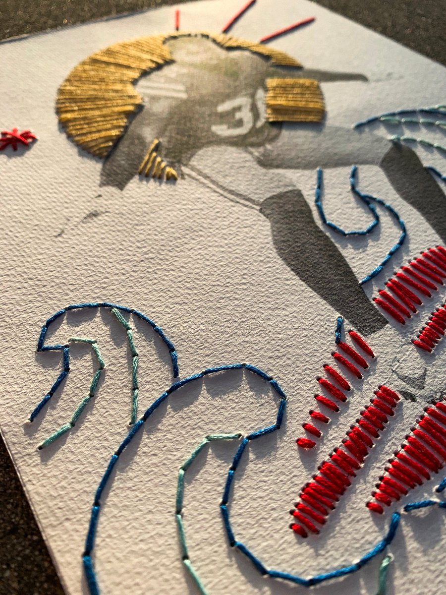 49ers Gameday Embroidery Series: Week 2 