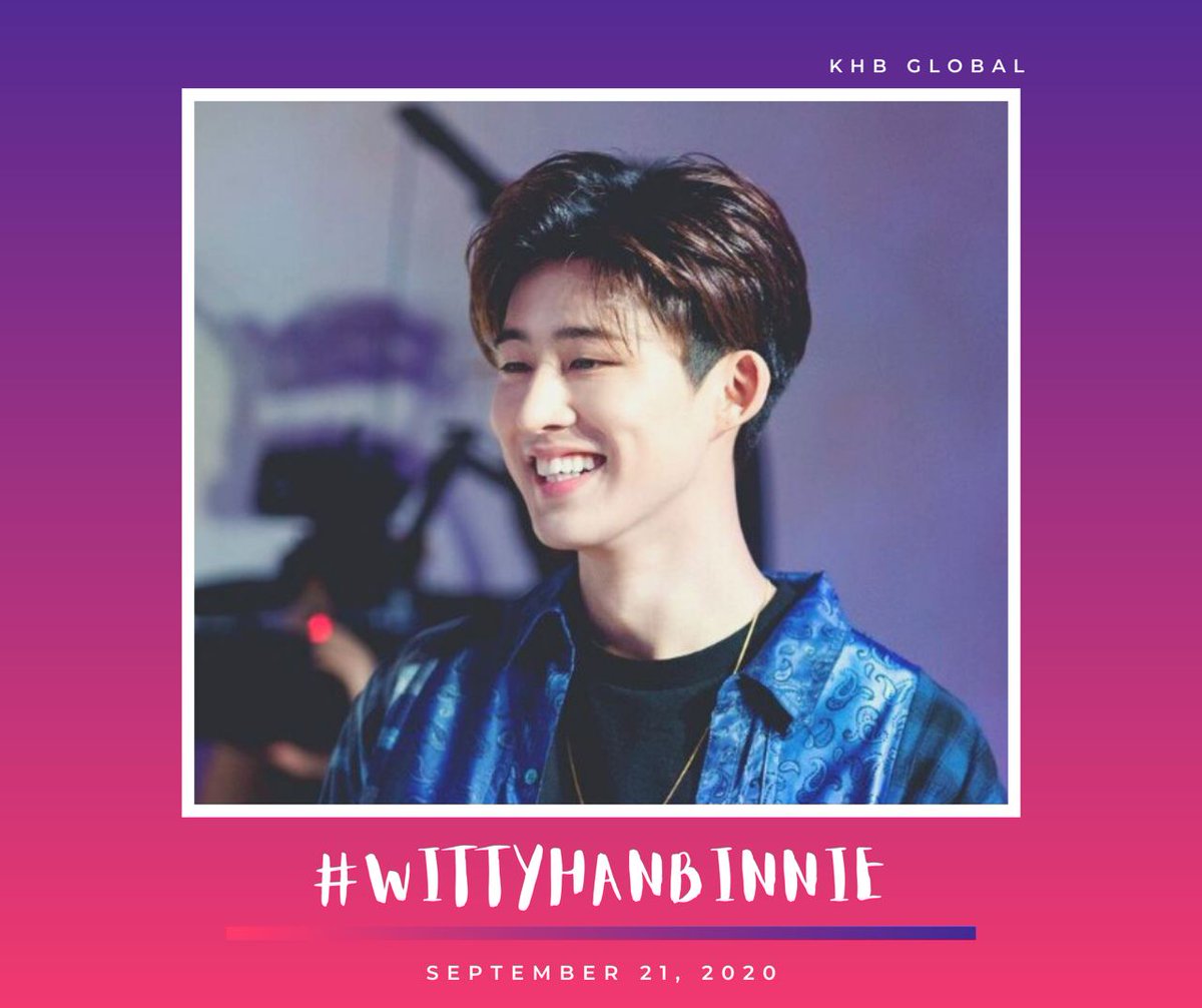 khb131_Global's tweet photo. Sep 21st daily hashtag support for Kim Hanbin starts 9am KST
"I like my man to be witty; he needs a sense of humor and needs to be extremely well-mannered."
-E. Gupta
Lucky for us, we have Hanbin. What more can we ask for?
#WittyHanbinnie
@ikon_shxxbi
#HANBIN #김한빈 #비아이 https://t.co/VCYVUIHLvY