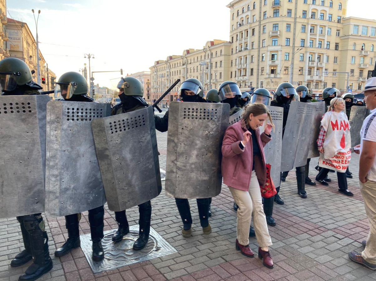 Протесты и задержания в Минске. 20.09.2020 