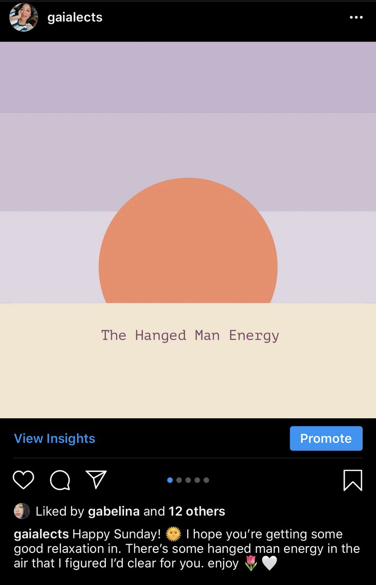 Ah yes and if you want more thought provoking content follow my instagram @/gaialects