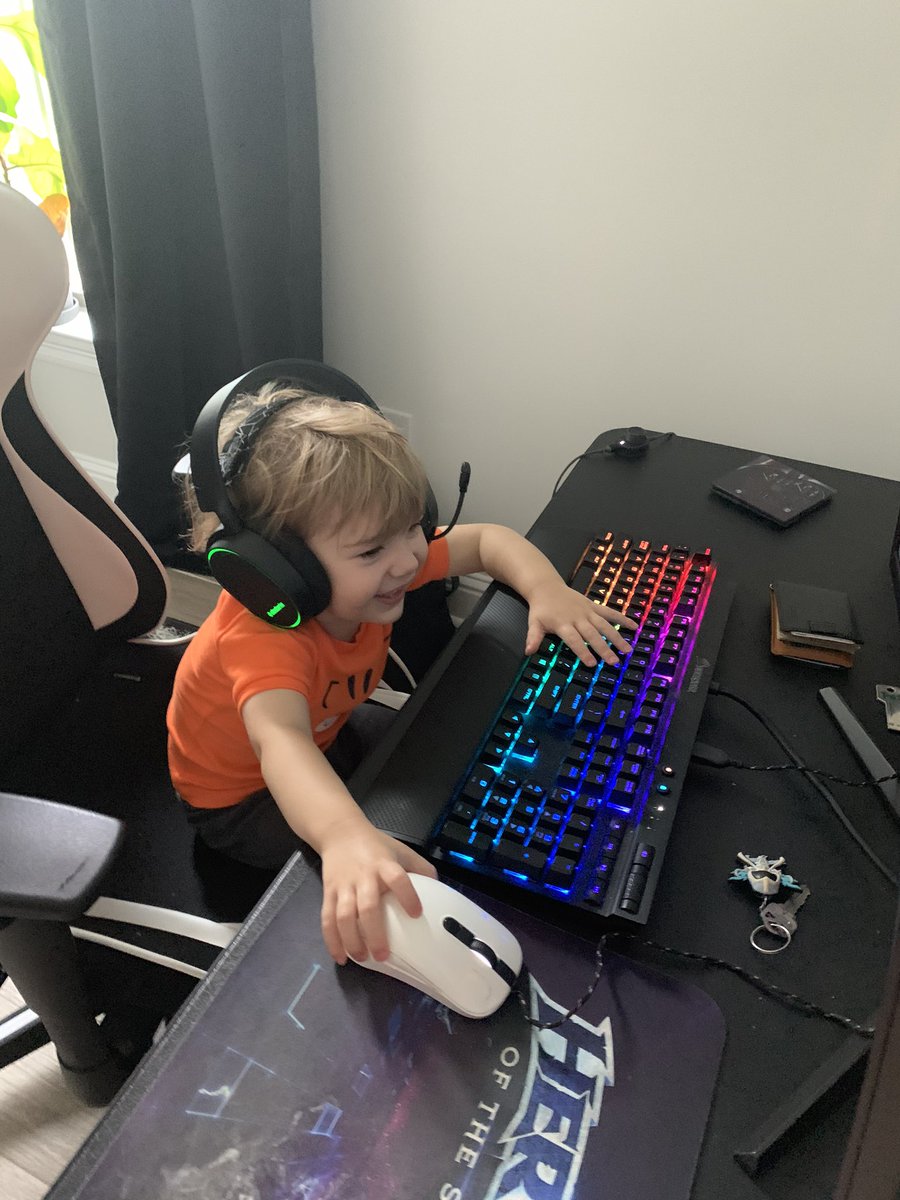 Like father like son.