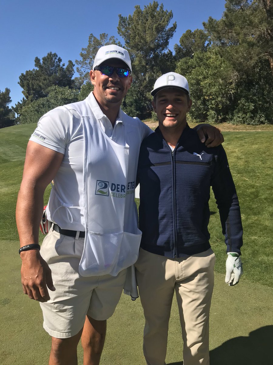 MikeDobbynGolf's tweet photo. How does that crow taste, haters?!?! Incredible final round 67! Awesome win @b_dechambeau Congrats man!!! #2020usopenchampion #lengthmatters #drivefordough https://t.co/nSBOqcpVP3