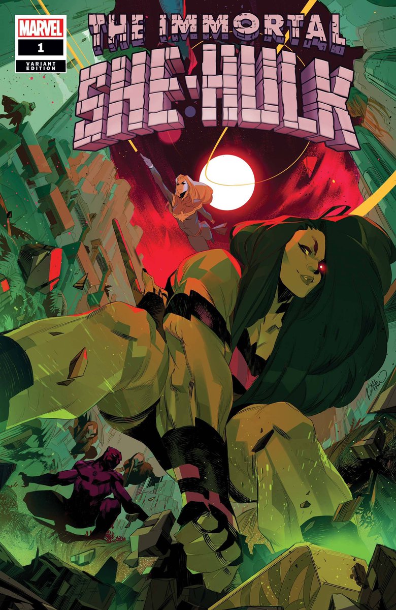dano_cosmic's tweet photo. New ✨#MarvelCosmic✨ #comics this week for #NCBD (9/23/20)
✨
Immortal #SheHulk #1
✨
W-@Al_Ewing, A-#JonDavisHunt
✨
A-#JoeBennett
B-#AlexRoss
C-#SimoneDiMeo
D-#DanielWarren
✨
#JenniferWalters #Empyre #Wolverine https://t.co/RNaz0GC3HM