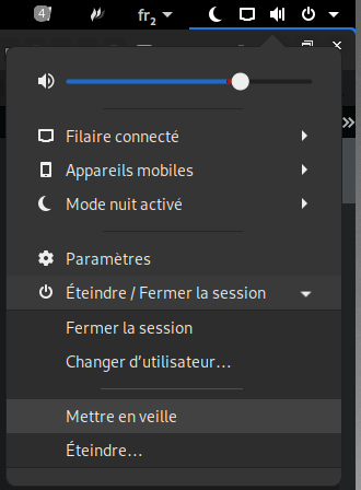 _adriend_'s tweet image. Oups, au lieu d'éteindre le PC, avec le menu #GNOME, j'ai mis en veille... Boutons proches
C'est la première fois que je mets en veille #CalculateLinux
J'ai rallumé 30 sec (sortie de veille) plus tard avec succès !
Il est loin le temps de la veille sous Linux qui marche pas !!