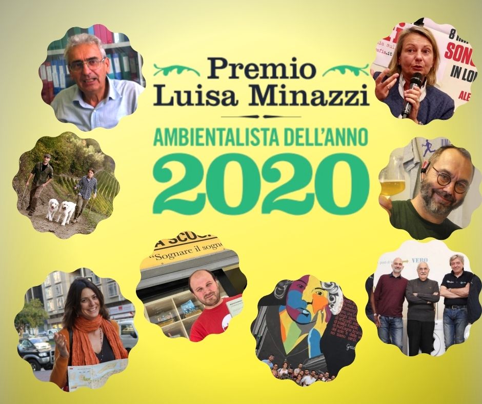 Ci siamo! L'edizione 2020 del Premio Luisa Minazzi - Ambientalista dell'anno è ufficialmente partita. On line le 8 storie con i protagonisti di un'Italia in cui credere.  premioluisaminazzi.it
Leggete, votate, condividete... C'è tempo fino al 27 novembre!