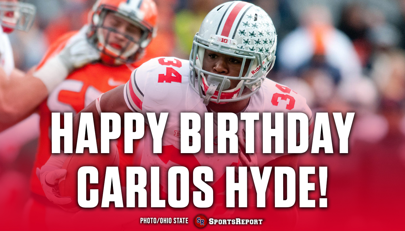  Fans, let\s wish Carlos Hyde a Happy Birthday! GO 