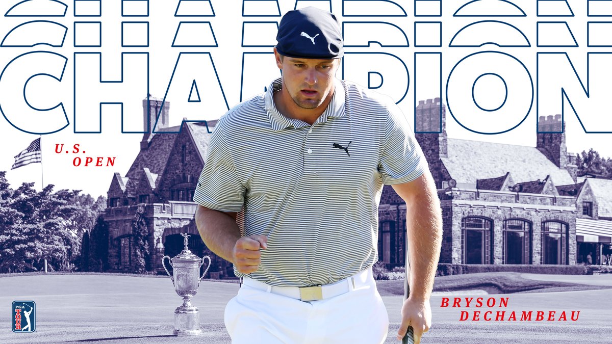 Doing it his way, and his way works. 💪

@B_DeChambeau has won the @USOpenGolf. 🏆