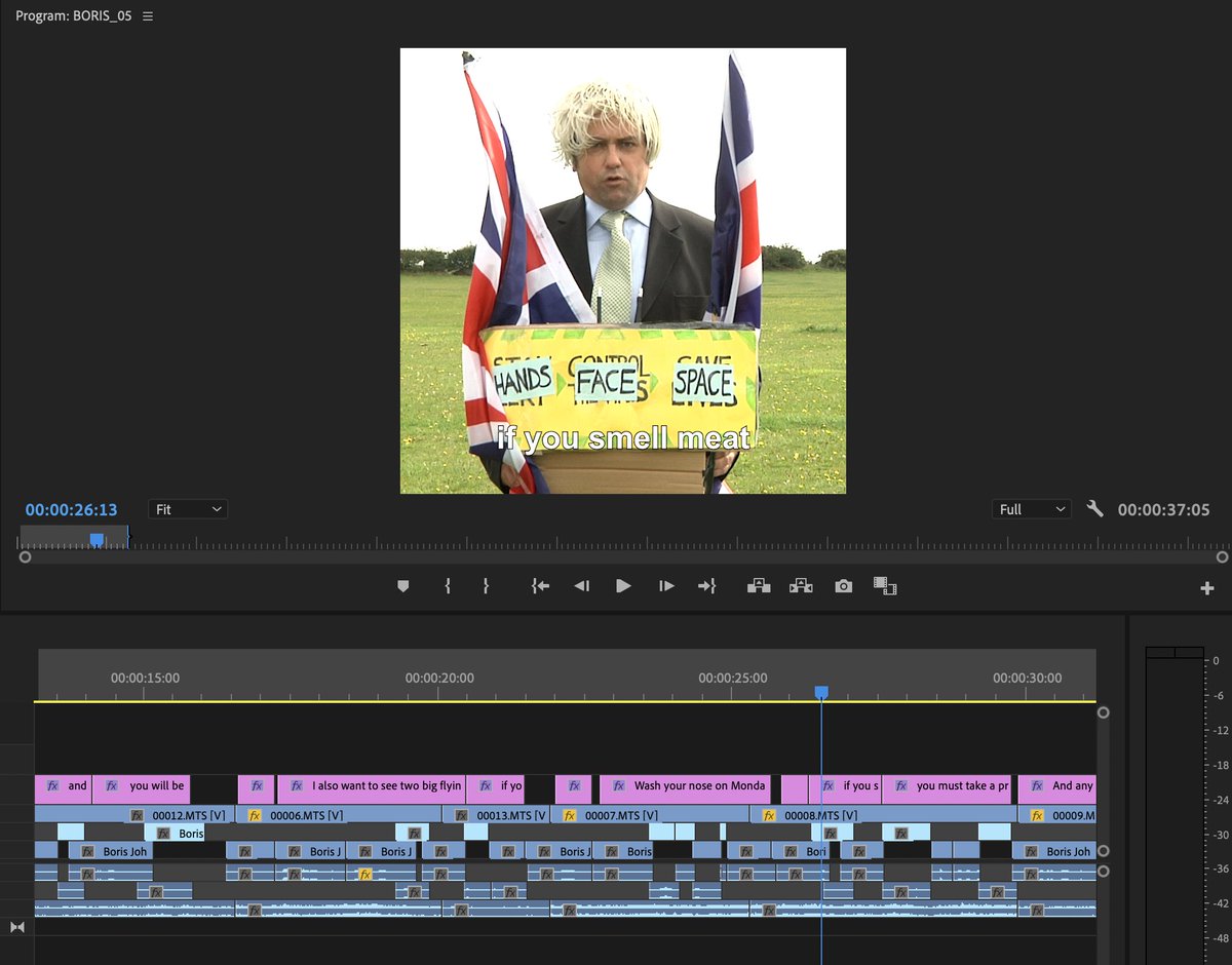 BigFieldProd's tweet image. Interestingly, using the same Boris soundtrack edit I shot a mini-Big Field ep this morning but it just didn&apos;t cut the mustard.
