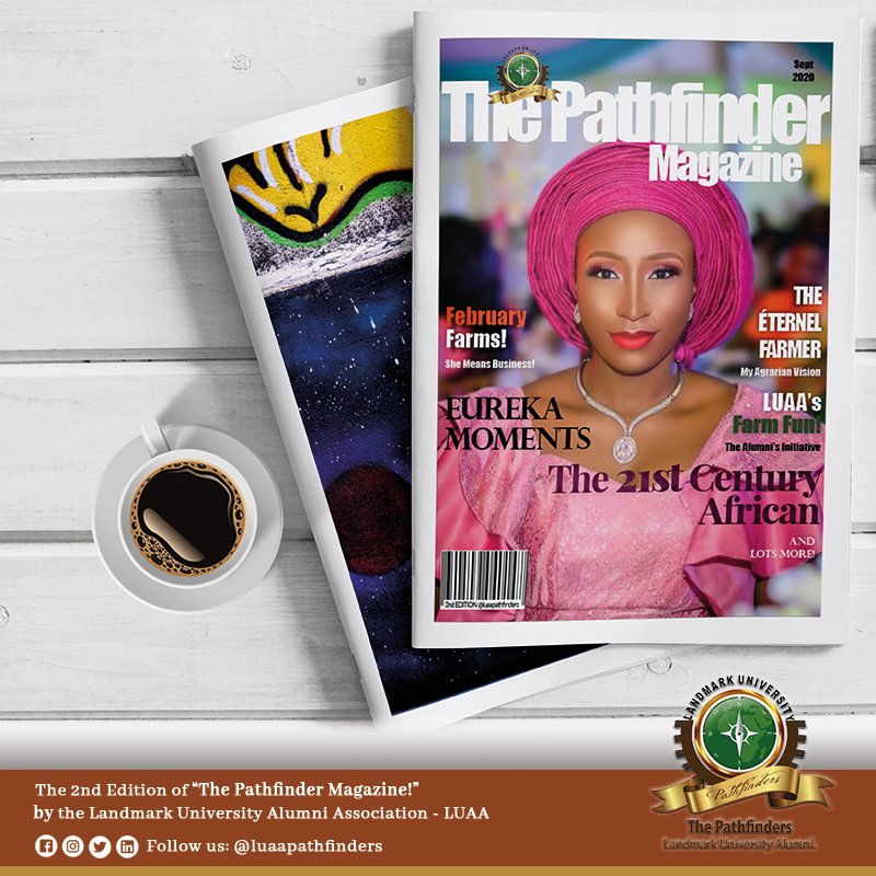 luaamagazine's tweet photo. Yet to read this brand new edition of "The Pathfinder Magazine"?
Get access to a digital copy by clicking the link on our bio.
Cc: @luaapathfinders @farmfun_ng
@braveopy @girl_from_OZ1.
#LUAA #Pathfinders #SLICE #LUAAmagazine #ThePathfinderMagazine #2ndEdition #Magazine https://t.co/Vh07d3XVRu