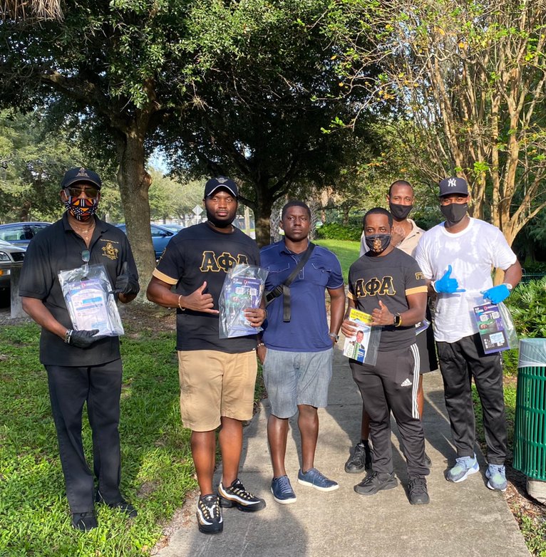 tampaalphas's tweet photo. GZL Brothers participated in a no-knock targeted canvas - dropping voter education materials off to our neighbors in Precinct 325 which has the highest numbers of Black and Hispanic voters in Hillsborough County
#AlphaPhiAlpha
#AVotelessPeopleIsAHopelessPeople #TampaAlphas https://t.co/zTQIO776F4