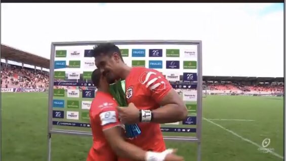 En route pour les demies. merci le stade! SII avec vous. #ChampionsCup #Rugby <a href="/StadeToulousain/">Stade Toulousain</a> <a href="/GroupeSII/">Groupe SII</a>