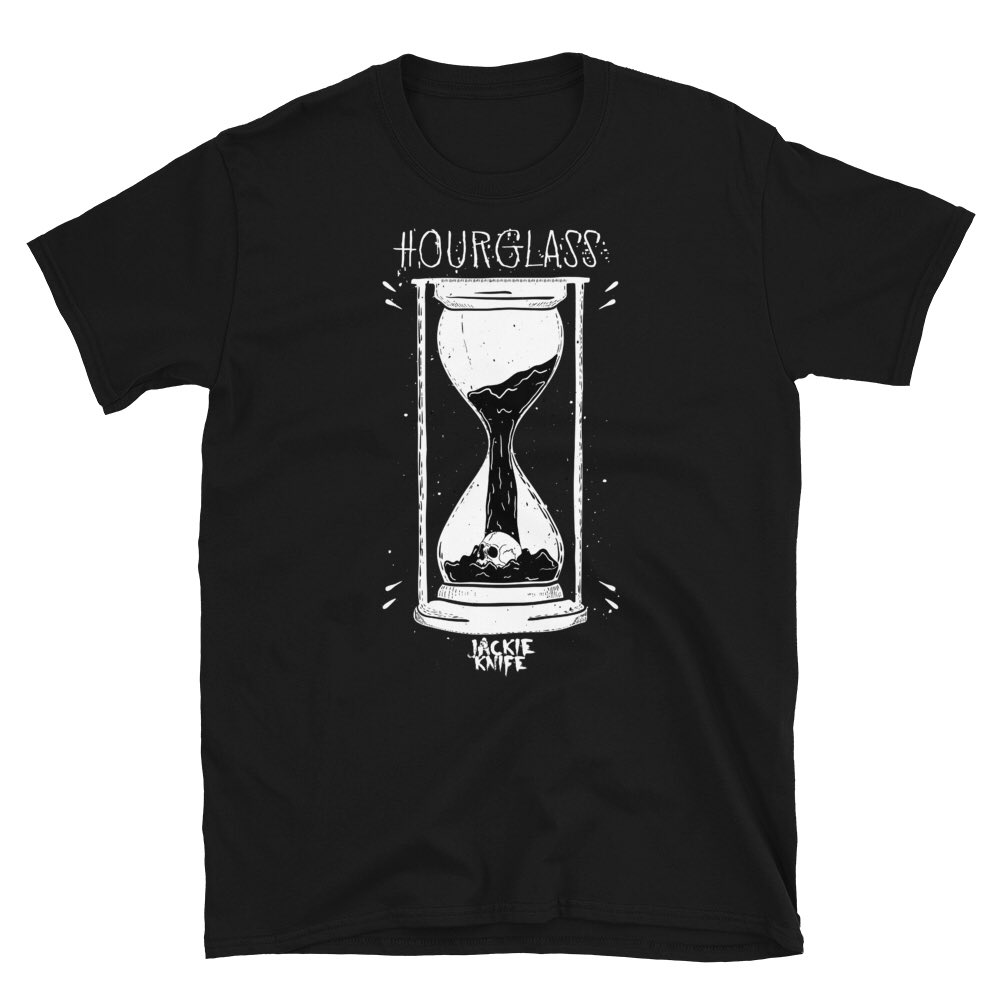 Hourglass t-shirts are now available!
👻
Grab yours at:
jackieknife.bigcartel.com/product/jackie…