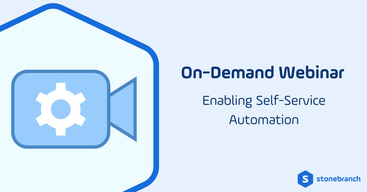 Stonebranch's tweet image. 📽️ Watch this on-demand webinar to get hands-on guidance and insights for success on how to take your Universal Controller environment to a higher level of security without losing the agility and functionality you enjoy. 🠂 hubs.ly/H0tP1W40 #ITprocessautomation #DevOps