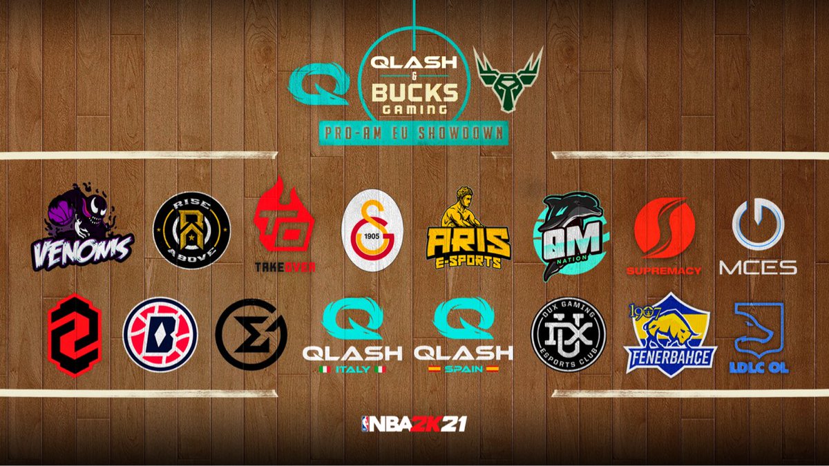 ¡¡Ya tenemos aquí la #QLASHxBGShowdown!!

Del 21/9 al 6/11 la mejor liga europea con partidos en directo en twitch.tv/qlash_nba2k los lunes-miércoles-viernes.

¿Te la vas a perder?